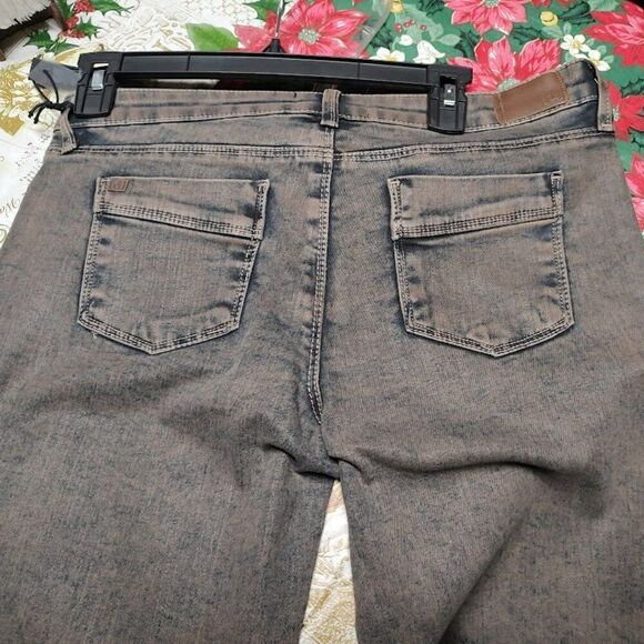 NWT Denimocracy Brown Blue Colored Skinny Jeans Size Women's 30 - Picture 3 of 3